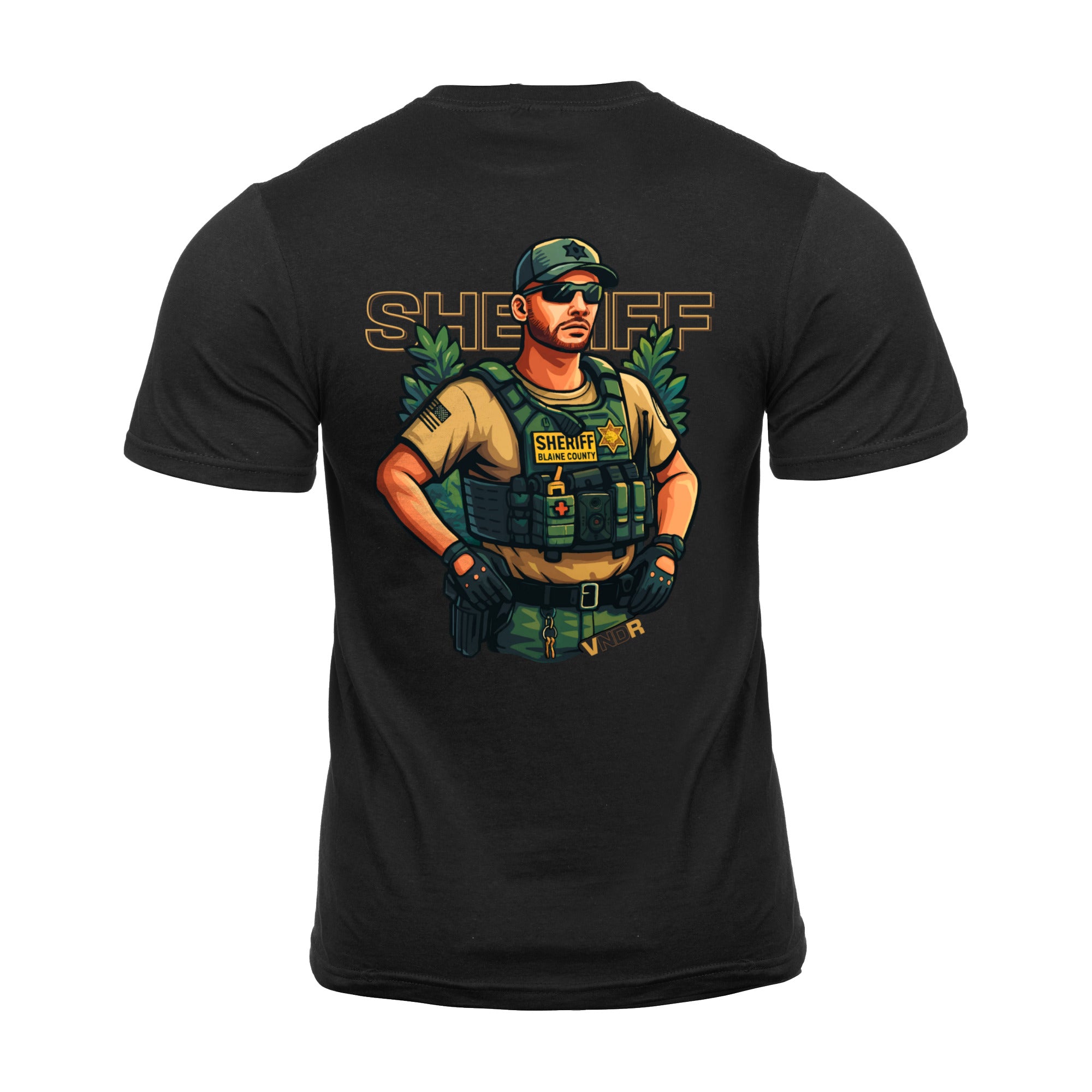 STEVE SZERYF - T-shirt Czarny